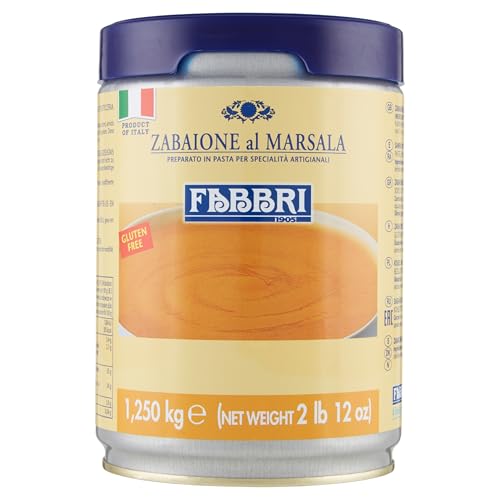 ZUBEREITETER ZABAIONE GESCHMACK MARSALA KG1.250 ZUBEREITETER ZABAIONE GESCHMACK MARSALA KG1.250 von Fabbri