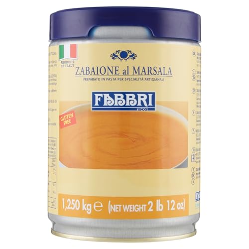 ZUBEREITETER ZABAIONE GESCHMACK MARSALA KG1.250 von Fabbri