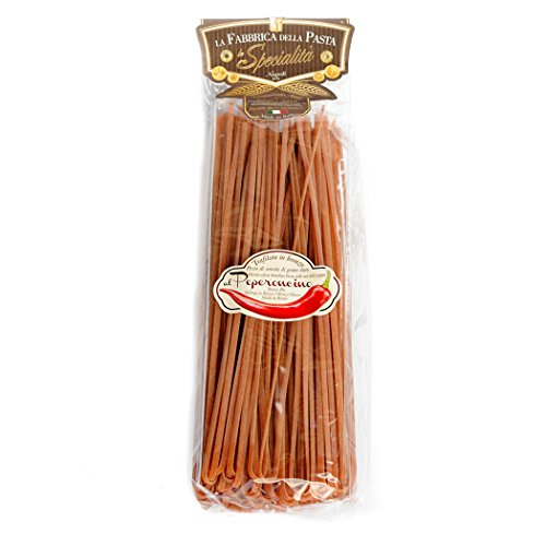 Chilli Pepper Linguine Pasta 500gr Chilli Pepper Linguine Pasta 500gr von Fabbrica della Pasta di Gragnano