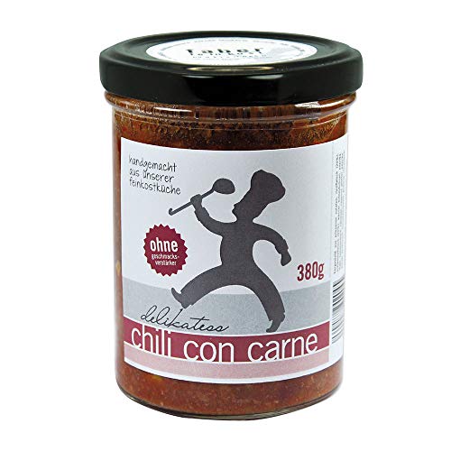 Chili Con Carne - handgemacht - ohne Geschmacksverstärker - im Glas (380g) von Faber Feinkost