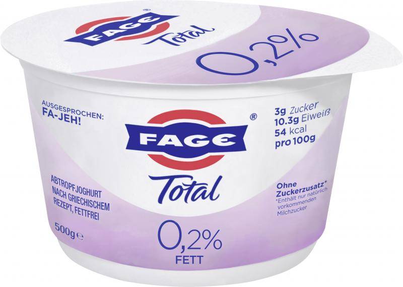 Fage Griechischer Naturjoghurt Total 0,2% von Fage