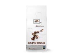 Fair trade Espresso Kaffeebohnen Aroma, Beutel 1 kg X 4 von Fair Trade