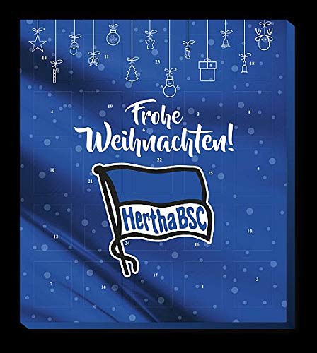 Hertha BSC - Adventskalender 2019 - Weihnachtskalender, Premium mit Poster - 2019 - Bundesliga - Fußball - (EUR 8,95/100g) von Fair Trade