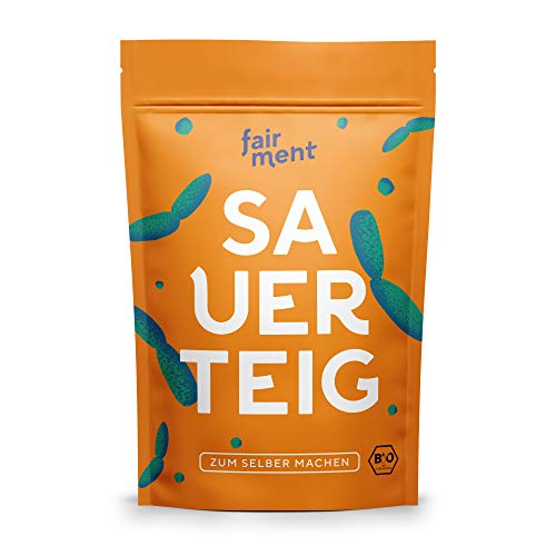 Bio Sauerteig Starter von fairment, frische Sauerteig Kultur aus Roggen, vegan, unpasteurisiert, pastös von Fairment