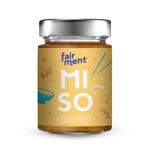 Fairment - Bio-Miso 'Gelbe Erbse' (200 g) – Authentisch fermentiert | Lebendige Kulturen | Soja- & Glutenfrei | Vegan | Umami-Aroma mit leicht süßlichem Twist von Fairment
