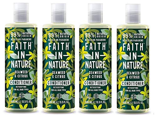 FAITH IN NATURE Seetangspülung, 400 ml, 4 Stück von Faith In Nature