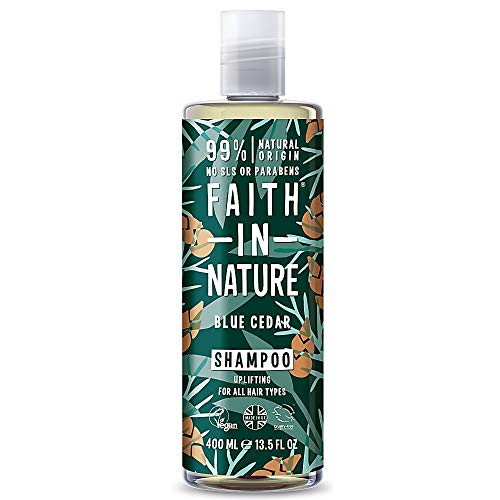 Faith In Nature Blue Cedar Shampoo – 2 x 400 ml von Faith In Nature
