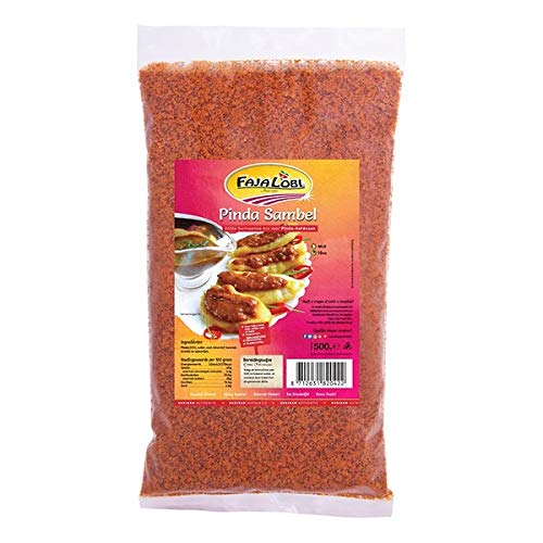 Faja Lobi Satay Saucenmischung Sambel Trafasie - Packen Sie 500 Gramm Faja Lobi Satay Saucenmischung Sambel Trafasie - Packen Sie 500 Gramm von Faja Lobi