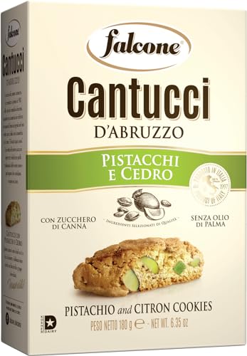 Falcone Cantuccini al Pistacchio e Cedro 'Cantuccini mit Pistazien und Zeder', 180 g von Falcone