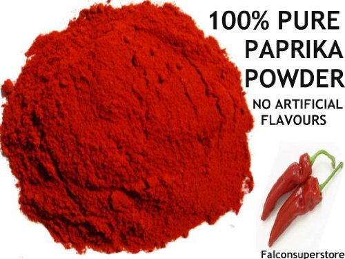 Paprika-Pulver 1 kg | gemahlenes Paprika-Pulver | PAPRIKA Lebensmittel Gewürze Kochen Zutaten indische Kräuter und Gewürze Paprika-Pulver 1 kg | gemahlenes Paprika-Pulver | PAPRIKA Lebensmittel Gewürze Kochen Zutaten indische Kräuter und Gewürze von Falconsuperstore