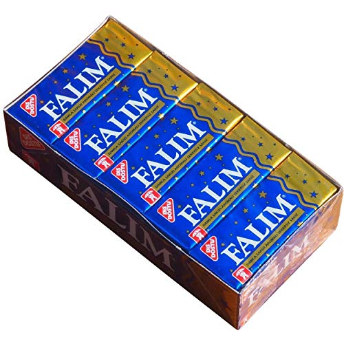 Falim Mastix, Kaugummi Damla, Schachtel, ohne Zucker (20 x 5 Stück/140g) von Falim
