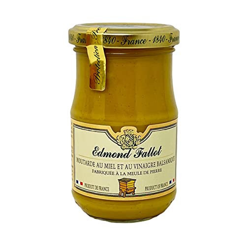 Dijon Senf mit Balsamessig und Honig, fein, Fallot, 190 ml von Edmond Fallot