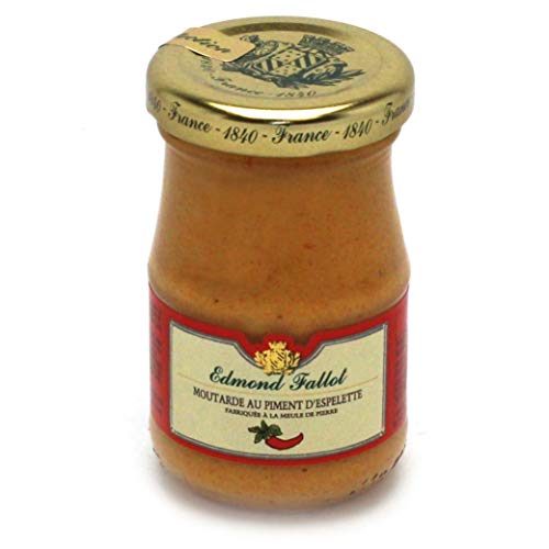 Moutarde au Piment d'Espelette, Senf mit Piment d'Espelette von Fallot