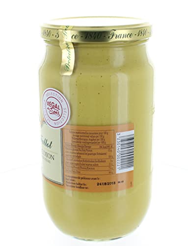 Moutarde de Dijon, Dijon-Senf klassisch scharf, 850 Gramm Moutarde de Dijon, Dijon-Senf klassisch scharf, 850 Gramm von Fallot
