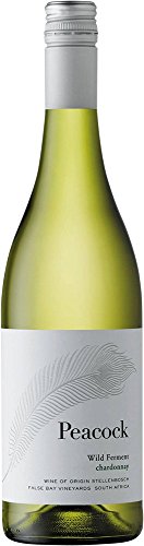 Peacock Wild Ferment Chardonnay, Stellenbosch (Case of 6x75cl), Südafrika/Coastal Region, Weißwein (GRAPE CHARDONNAY 100%) von False Bay Vineyards