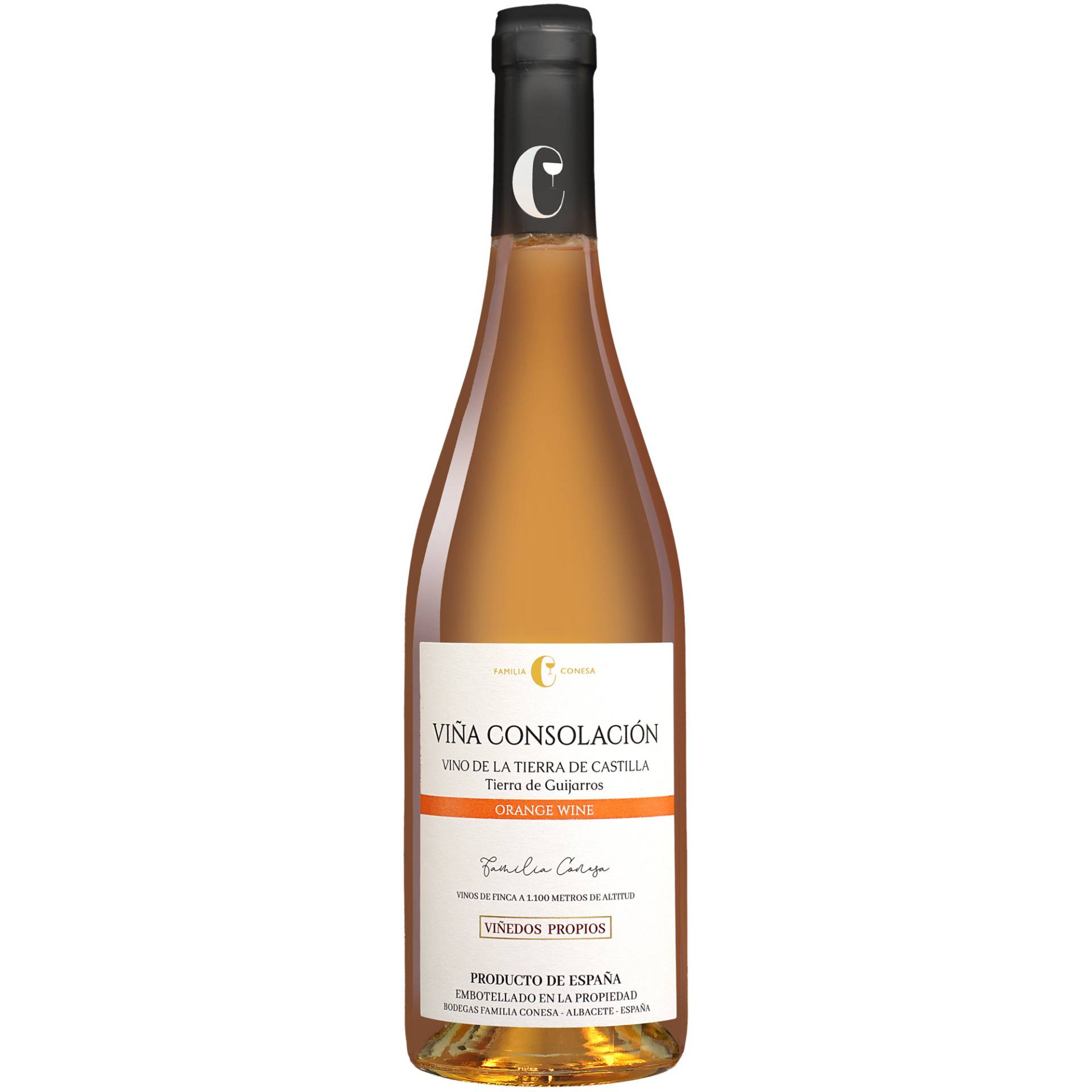 Viña Consolación Orange Wine 2023 0.75L 12.5% Vol. Weißwein Trocken aus Spanien Viña Consolación Orange Wine 2023 0.75L 12.5% Vol. Weißwein Trocken aus Spanien von Familia Conesa