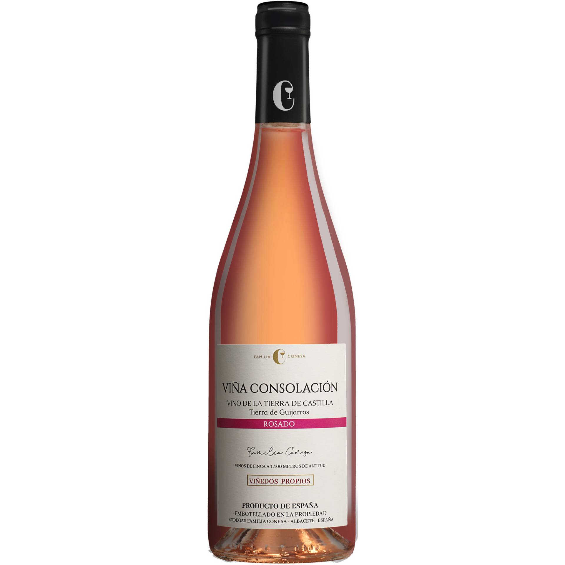 Viña Consolación Rosado 2024 0.75L 12.5% Vol. Roséwein Trocken aus Spanien Viña Consolación Rosado 2024 0.75L 12.5% Vol. Roséwein Trocken aus Spanien von Familia Conesa