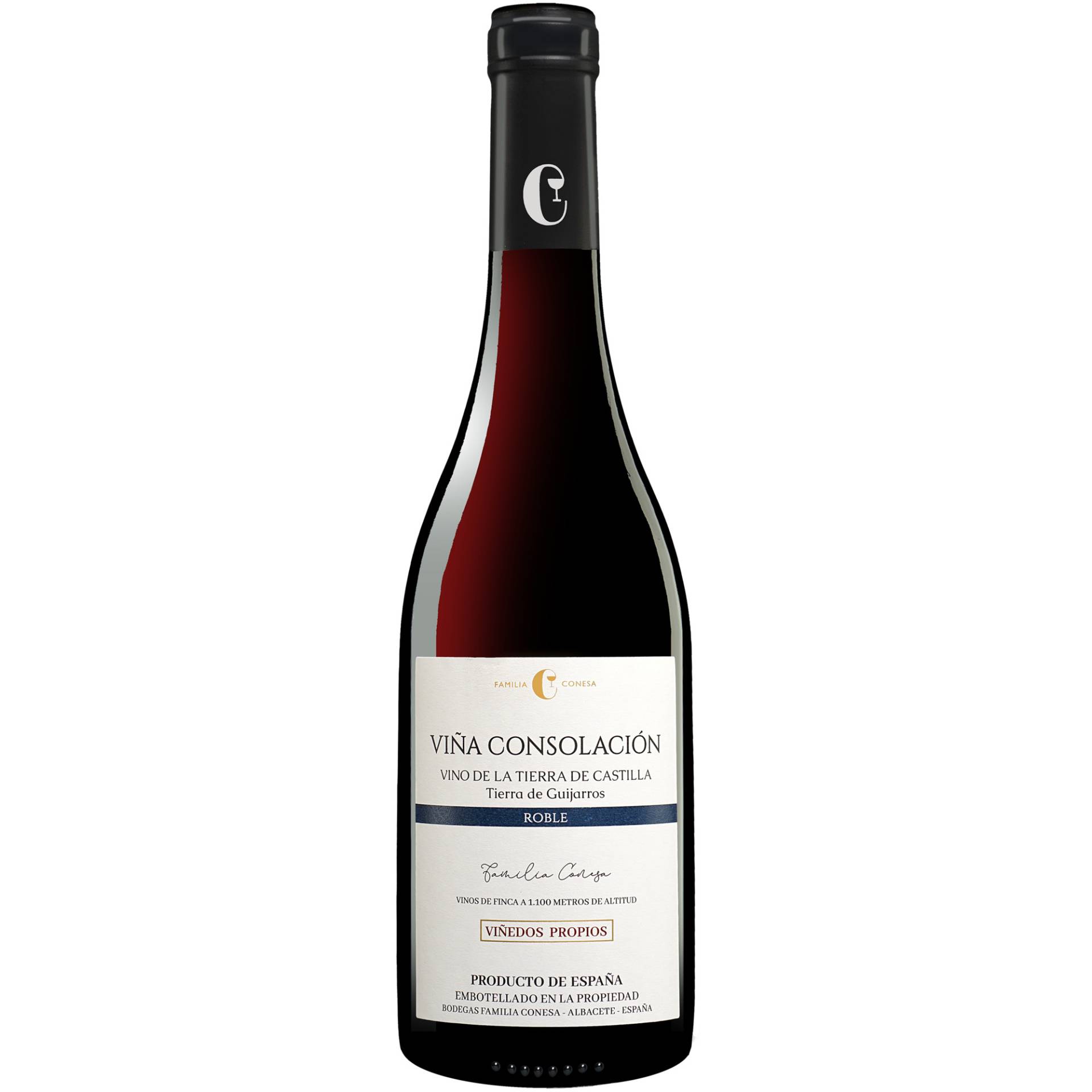 Viña Consolación Tempranillo Roble 2023 0.75L 13.5% Vol. Rotwein Trocken aus Spanien Viña Consolación Tempranillo Roble 2023 0.75L 13.5% Vol. Rotwein Trocken aus Spanien von Familia Conesa