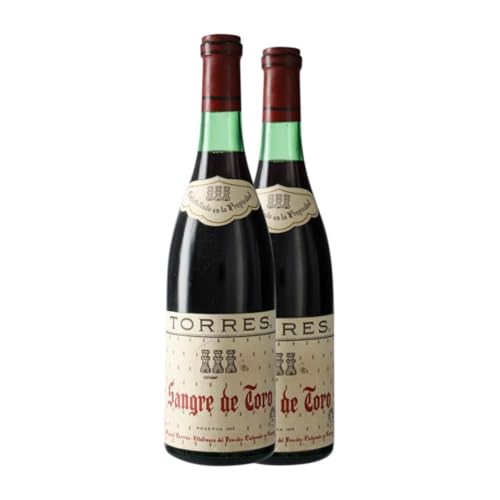 Familia Torres Sangre de Toro Penedès 72 cl Rotwein (Karton mit 2 Flaschen von 72 cl) von Familia Torres