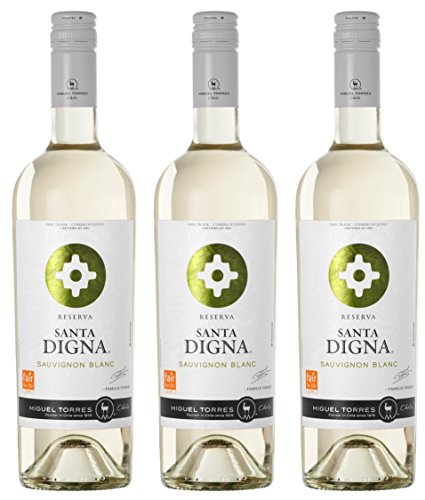 Miguel Torres Santa Digna Sauvignon Blanc, 3er Pack (3 x 750 ml) von Miguel Torres