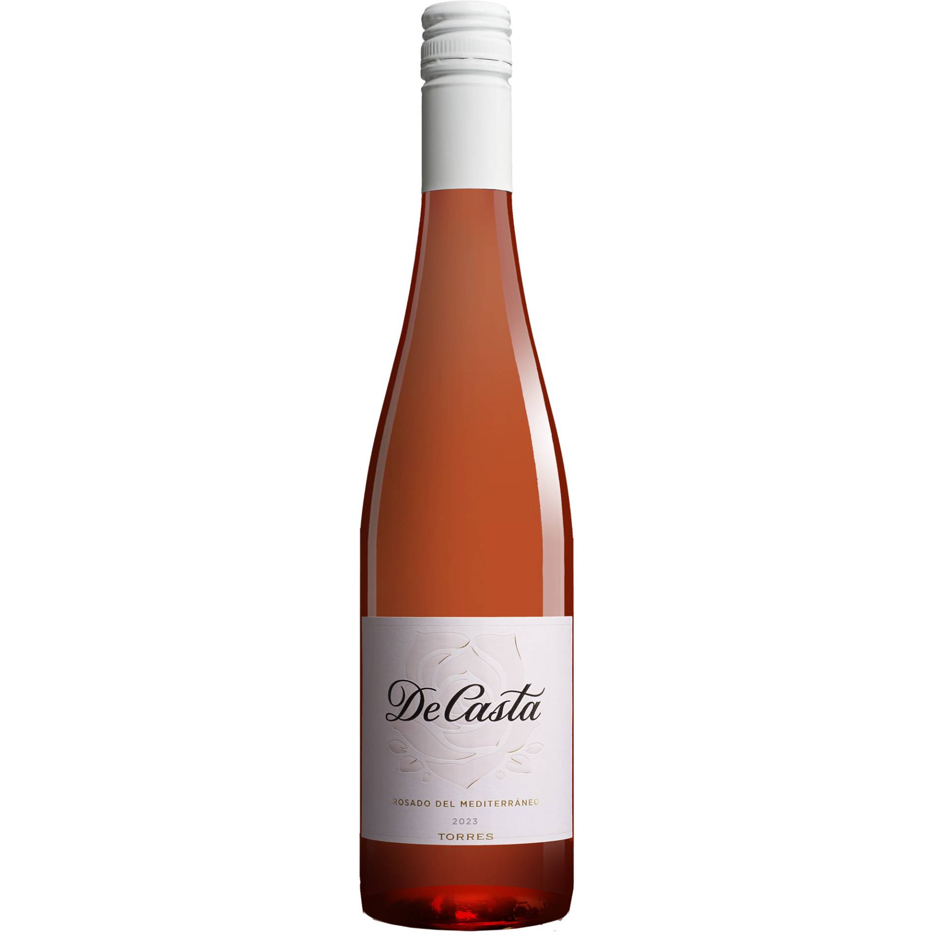 Torres »De Casta« Rosado 2023 0.75L 13% Vol. Roséwein Trocken aus Spanien Torres »De Casta« Rosado 2023 0.75L 13% Vol. Roséwein Trocken aus Spanien von Familia Torres