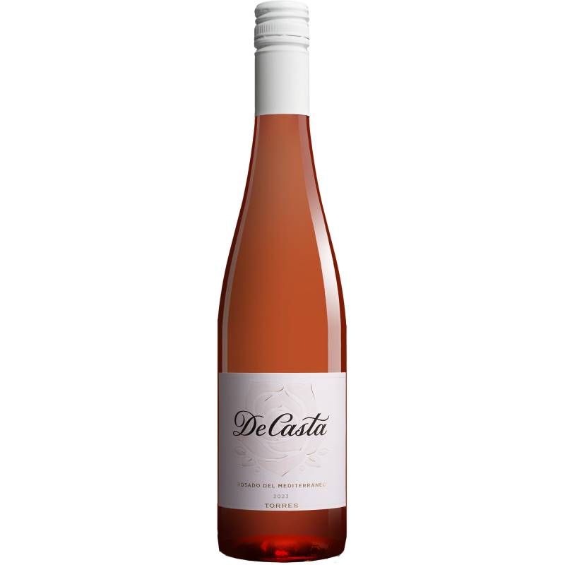 Torres »De Casta« Rosado 2023  0.75L 13% Vol. Roséwein Trocken aus Spanien von Familia Torres