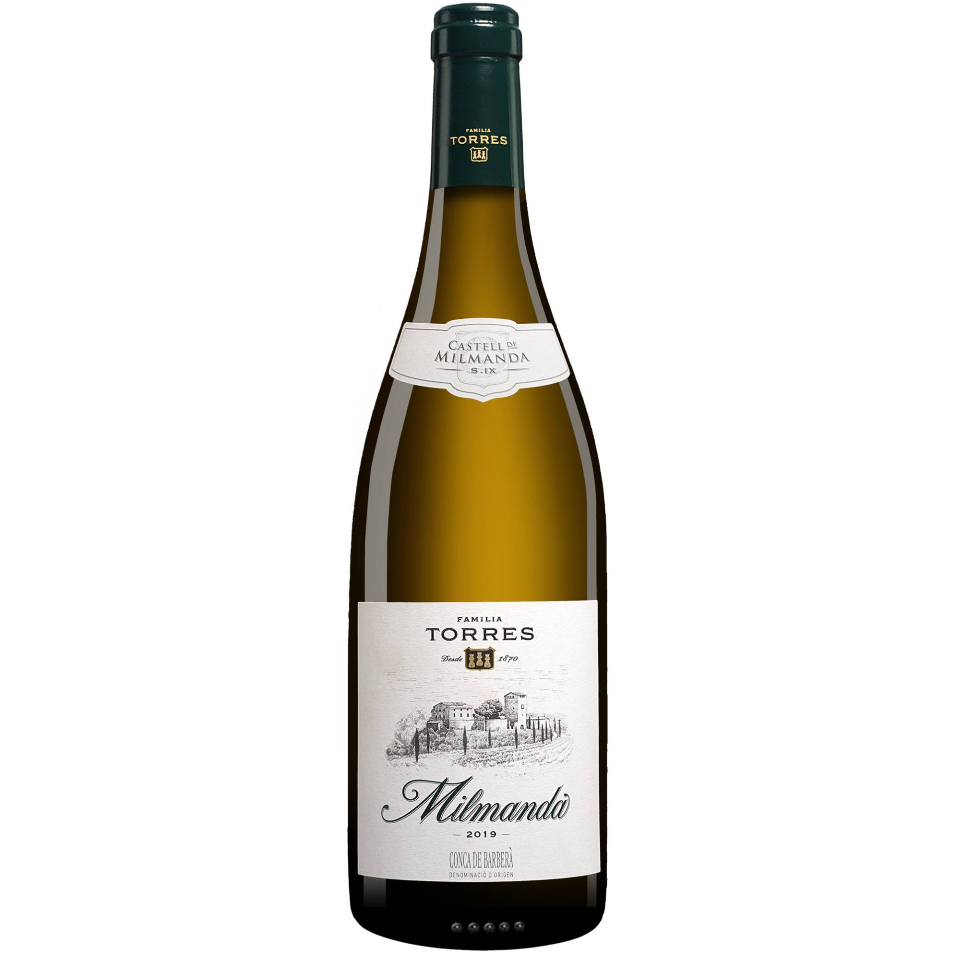 Torres »Milmanda« 2019  0.75L 13.5% Vol. Weißwein Trocken aus Spanien von Familia Torres