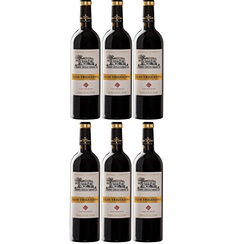 Famille Baldès Clos Triguedina Rotwein Cuvée Wein trocken Frankreich I Visando Paket (6 Flaschen) von Famille Baldès