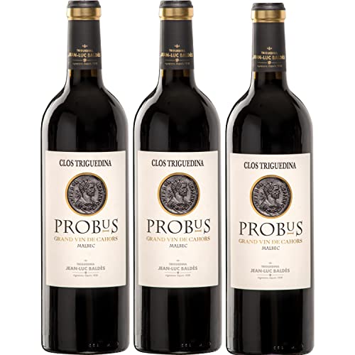 Famille Baldès Probus Rotwein Wein trocken Frankreich I Visando Paket (3 Flaschen) von Famille Baldès