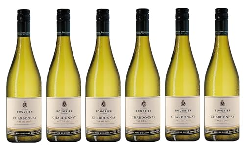 6x 0,75l - 2023er - Famille Bougrier - Chardonnay - Val de Loire I.G.P. - Frankreich - Weißwein trocken von Famille Bougrier