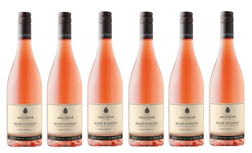 6x 0,75l - 2023er - Famille Bougrier - Rosé d'Anjou A.O.P. - demi-sec - Loire - Frankreich - Rosé-Wein halbtrocken 6x 0,75l - 2023er - Famille Bougrier - Rosé d'Anjou A.O.P. - demi-sec - Loire - Frankreich - Rosé-Wein halbtrocken von Famille Bougrier