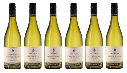 6x 0,75l - 2023er - Famille Bougrier - Sauvignon Blanc - Val de Loire I.G.P. - Frankreich - Weißwein trocken von Famille Bougrier