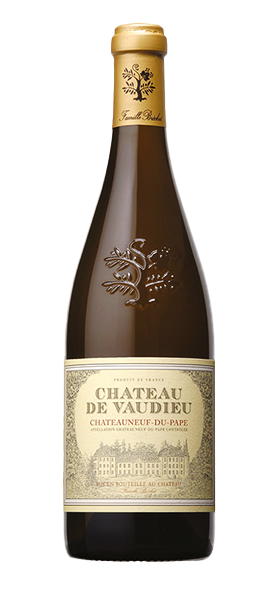 Chateau de Vaudieu Blanc Chateauneuf du Pape AOC 2022 von Famille BrÃ©chet