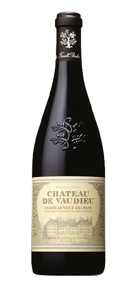 Rouge Chateau De Vaudieu Chateauneuf du Pape AOC 2020 von Famille Bréchet