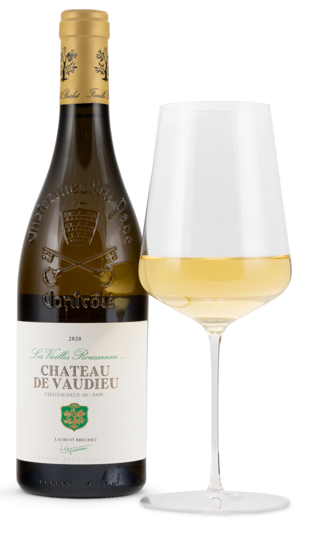 2020 Châteauneuf-du-Pape Blanc AC "Les Vieilles Roussane" von Famille Brechet