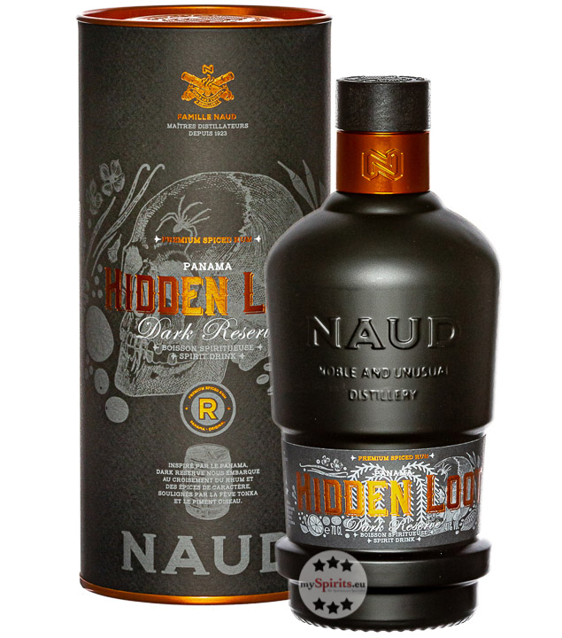 Naud Hidden Loot Dark Reserve Spiced Spirit Drink (41 % Vol., 0,7 Liter) von Famille Naud