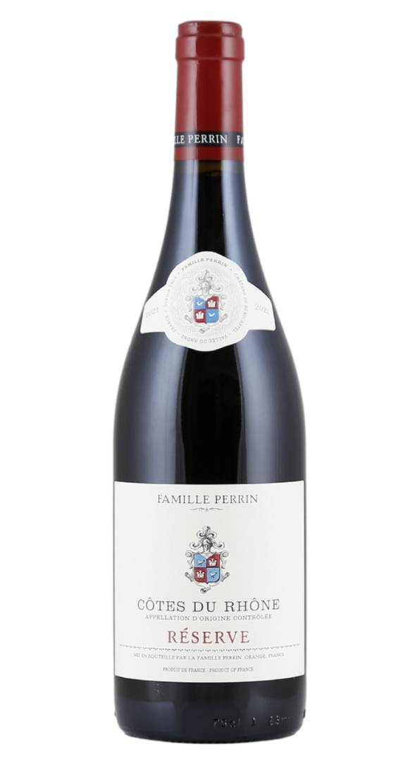Famille Perrin Réserve Côtes du Rhône Rouge 2021 von Famille Perrin - Les Crus