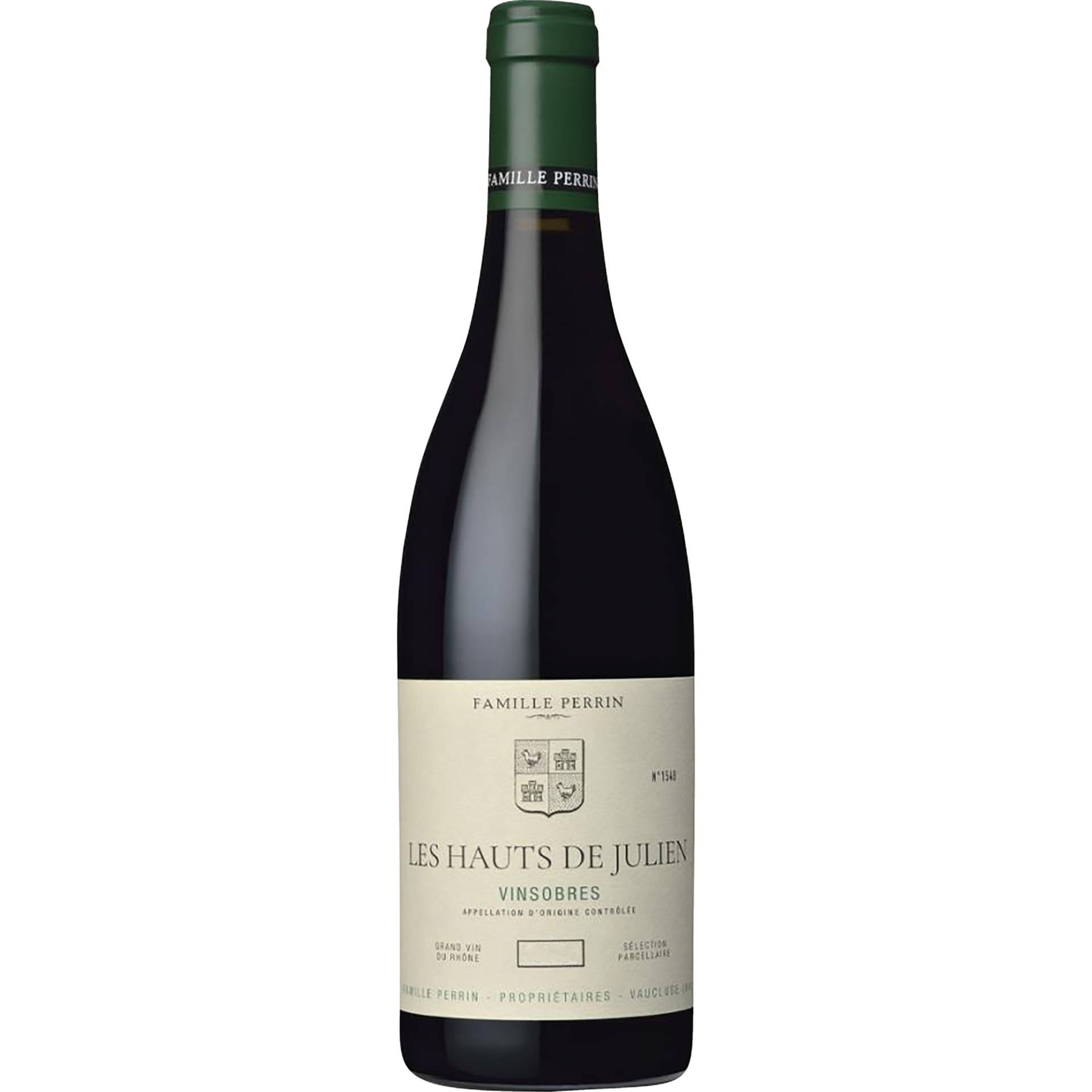 Vinsobres Vieilles Vignes Les Hauts de Julien, Vinsobres AOP, Rhône, 2021, Rotwein von Famille Perrin - Orange - France (EMB84087T)