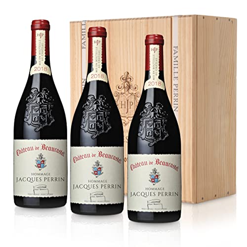 Hommage Jacques Perrin 2018 Château de Beaucastel Châteauneuf-du-Pape Famille Perrin (3x0,75L) von Famille Perrin