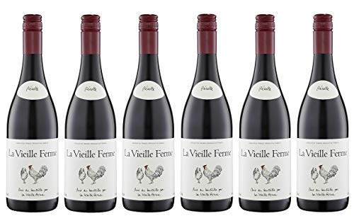 6x 0,75l La Vieille Ferme Rotwein Wein trocken Frankreich von Famille Perrin