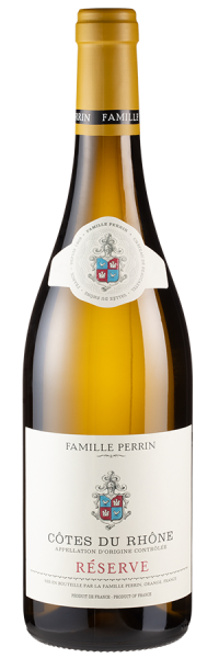 Côtes du Rhône Réserve Blanc - 2022 - Famille Perrin - Französischer Weißwein Côtes du Rhône Réserve Blanc - 2022 - Famille Perrin - Französischer Weißwein von Famille Perrin