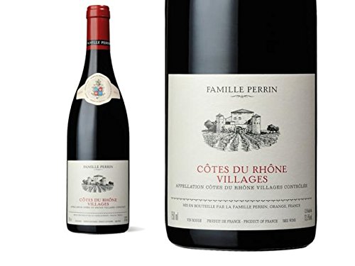 Famille Perrin - Cotes du Rhone Rouge, Reserve (case of 6), Rhone Valley/Frankreich, Syrah, (Rotwein) von Famille Perrin