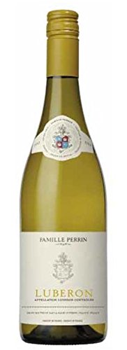 Luberon Blanc AOC 2021 von Famille Perrin (1x0,75l), trockener Weisswein von der Rhône von Famille Perrin