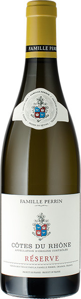 Perrin Côtes du Rhône Réserve Weißwein trocken 0,75 l von Famille Perrin