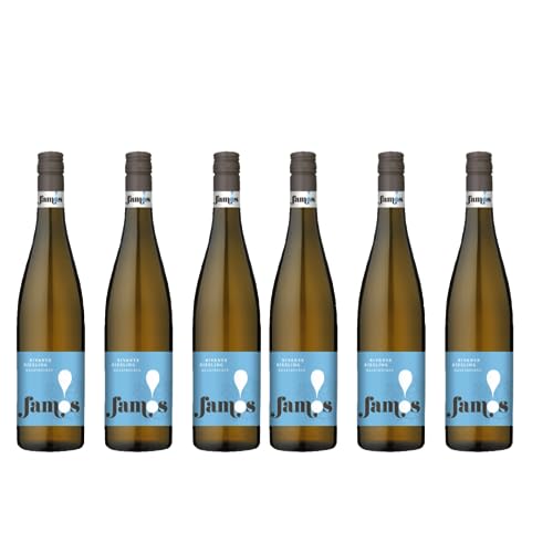 Famos Rivaner Riesling Qualitätswein halbtrocken (6 x 0.75 L) von Famos
