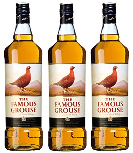 3 Flaschen Famous Grouse a 1000ml Scotch Whisky 40% Vol. 3 Flaschen Famous Grouse a 1000ml Scotch Whisky 40% Vol. von Famous Grouse