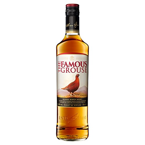 Das berühmte Grouse Finest Blended Scotch Whisky 700ml Pack (70cl) von Famous Grouse