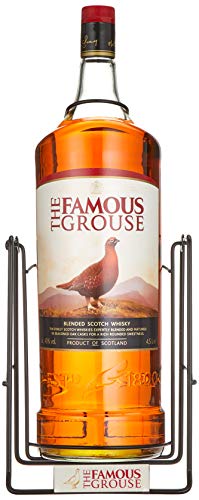 The Famous Grouse Blended Scotch Whisky, 40%, 4,5l, Großflasche ohne Kippständer von Famous Grouse
