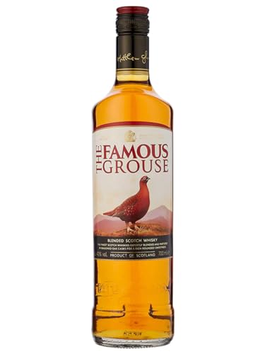 Famous Grouse | Finest Blended Scotch Whisky | intensiver und süßer Nachklang | 40% Vol | 700ml Einzelflasche von Famous Grouse