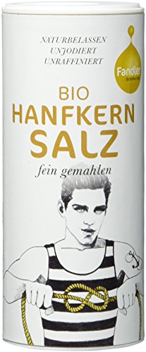 Fandler Bio Hanfkern-Salz, 3er Pack (3 x 150 g) von Fandler